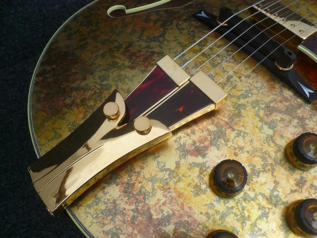 IBANEZ ROSEWOOD INSERTS FOR Benson Guitar Tailpiece GB12 JAZZ